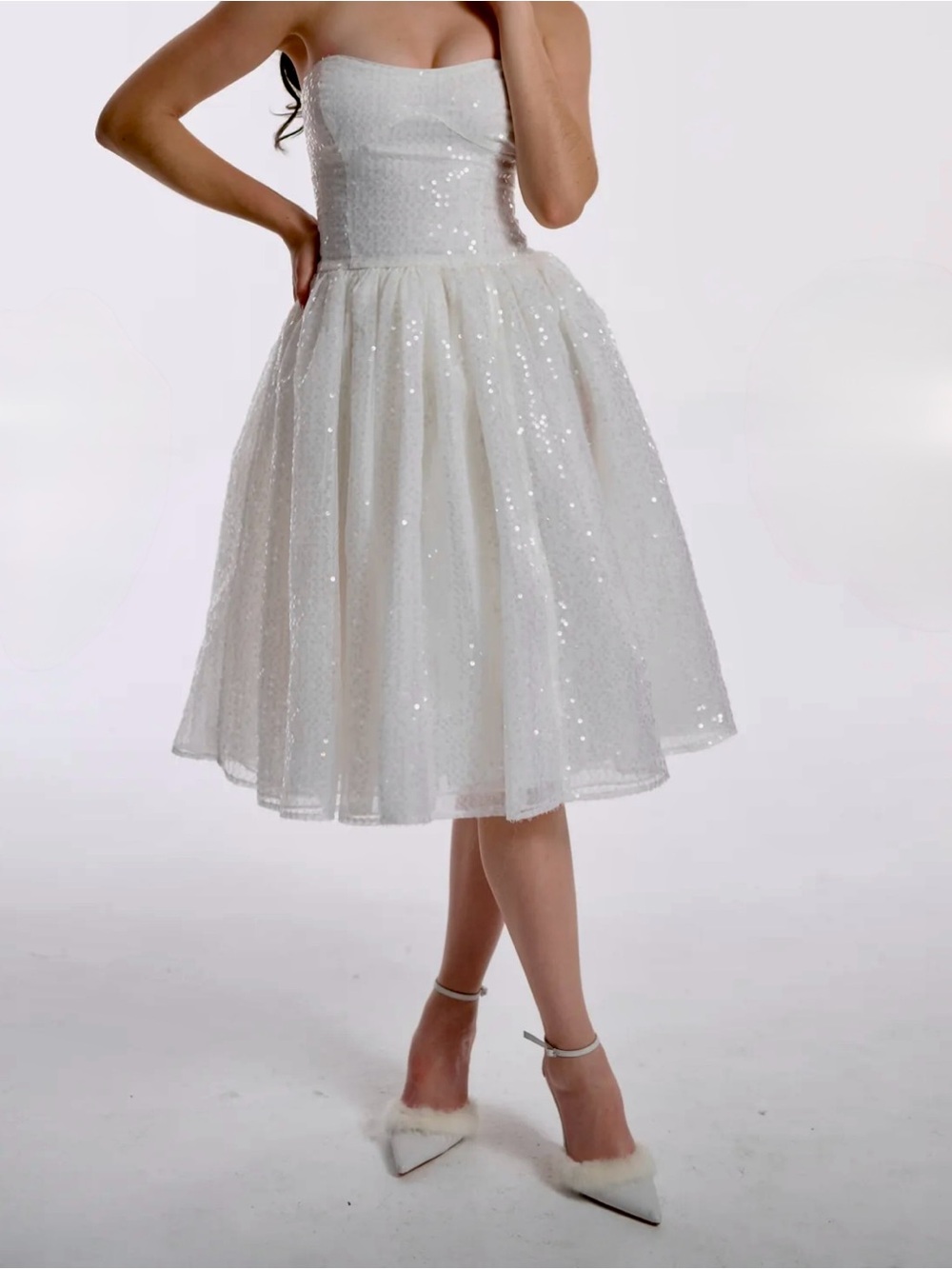5XL Selkie Frosted Degas Dress
